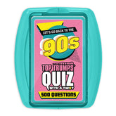 1990's Top Trumps Quiz Card Game